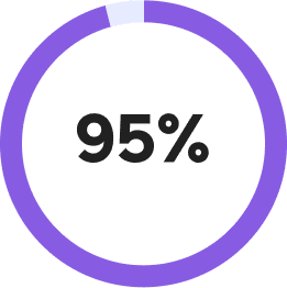 95% icon
